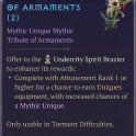 [S13] 10x T12 Mythic Armory Tribute - 1-4 Mythic Drops Each - Fast Service