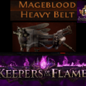 [PC] MageBlood (4 flasks NON Corrupted)- POE 1 - Keepers of the Flame Softcore - Ready NOW!
