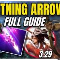 Crit Lightning Arrow
 Deadeye Endgame set
up - Curse of the Al
lflame Softcore