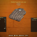 [XBOX] Shieded Flannel Shirt and Jeans Underarmor