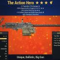 [PS] The Action Hero Two Shot .50Cal Machine Gun (+Deflect Chance)