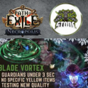Blade Vortex Elementalist | Fast and Min-Max Build | Complete Setup [Necropolis SC]