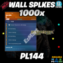 1,000x Wall Splkes PL144 Traps - [PC, PS4, PS5, Xbox One and Series X/S] Fast Delivery!