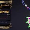 ⭐[MODDED] L1 AMULET - 167% LOOT LUCK - DARK DMG 6%, GRAVEBORN PWR 4.9% - BEST LEVELING LUCK AMULET!⭐