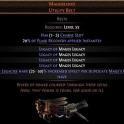 [Endgame item] Mageblood Utility Belt - Runes of Aldur Softcore