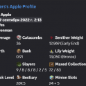 MVP+ / 9.5B NW / 36 CATA / 52 SA / 355 LVL SB / 107M PURSE / 15 GARDEN / 10 HOTM / IRONMAN / MAIL