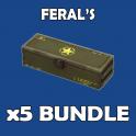 [PS] x5 Feral's Legendary Mod 5in1 Bundle