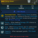 [LVL70] Watts 4 Dinner [shock, siphon, 150% amp, capacity] (Ripper Shield)