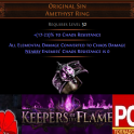 ☯️ Original Sin Amethyst Ring - Keepers of the Flame SC ⭐ Instant