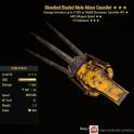 Bloodied Mole Miner Gauntlet / B403E