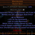 [PC] Sanctum Softcor
e✨ Mageblood Double 
corrupt with 20% Hat
red and 11 Attack Sp
eed ✨