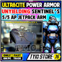Unyielding Ultracite Sentinel [Jet pack arm] 5/5 ap [ Ultracite POWER ARMOR ]