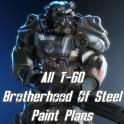 [PC] All T-60 Power Armor BOS Paint Plans Bundle