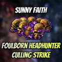 [POE 3.29] Foulborn 
Headhunter Belt Cull
ing Strike - Curse o
f the Allflame POE 3
.29
