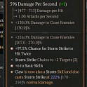 2GA Greatstaff of the Crone (222/250) *6 Basic Skills* *97.5% Chance Hit Twice* 256% close dmg +2 ta