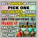 FO76 PS - ANY ARMOUR SET MODDED + 1 2 3 4 STAR LEGENDARY MODS OF YOUR CHOICE - CHEAPEST ON ODEALO