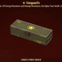 Vanguard's Legendary Mod (Grants up to +35 Energy Resistance and DR, the higher Your Health)