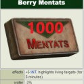 1.000 Berry Mentats (+5 Intelligence)