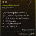 3GA Sword GA Dexterity/GA Maximum Life/GA Life on Kill/ and one empty slot