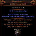 ✅Astramentis Stellar Amulet - Non Corrupted / All Platform - Fast and Safe [POE 2 Standard Softcore]