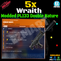 x5 Modded Wraith Double Nature PL130 - [PC/PS4|5/XboxS|X] - Fast Delivery