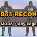 Brotherhood Recon Armor Set FULL MODS + any stars [BoS Recon]