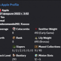 525M NW / 416M PURSE / 8 CATA / 20 SA / 48 LVL SB / 34 MINING / 32 FARMING / MAIL