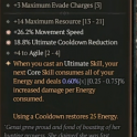 2GA Beastfall Boots (60/75) *26.2% Movement Speed* *18.8% Ultimate Cooldown Reduction* 4 agile 14 ma