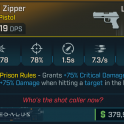 Zipper (Daedalus pistol)