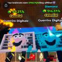 [Celestial] 2 Guerriro Digitale's MAX Level | Trusted Seller ✅