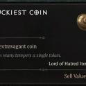 x1 Luckiest Coin | Quest Item | Uber Horadrims
