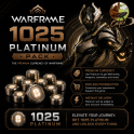 (PC-XBOX-PSN) 1025 Platinum✅ to your Warframe account!✅ no negative balance Risk