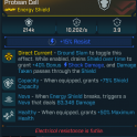 [LVL70] Protean Cell [shock, capacity, nova, healthy] (Order Shield)