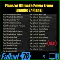 Plans for Ultracite Power Armor [Bundle 27 Plans]