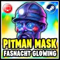 Fasnacht Glowing Pitman Mask ( Glowing Pitman  )
