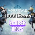 Warframe Twitch Drops - 1068 Items -