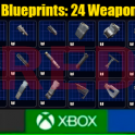 Bundle Blueprints: [24 Weapons Mods][Angled Grip/Compensator/Extended Medium/Light magazine/Shotgun]