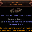 Ingenuity Utility Belt  70%+ increased bonuses (non corrpt) (random) Fast Delivery