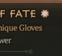 800 IP 1GA Fists of Fate - random stats - Season 10
