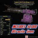 Vampire's Explosive Minigun ( VE3l - VE 3L ) + 50,000 Ultracite Ammo