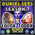 Season 7 / 500 Duriel Sets / 1 unit = 1000 Mucus-Slick Egg , 1000 Shard of Agony /( Fast Delivery )