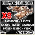 Holy Fire bundle [X8]  AA2550dur/ AA5025 /АА2590 /B2590 /B2550dur/ B5025 /TS2590/V2590