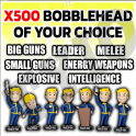 500 BOBBLEHEAD OF YOUR CHOICE Bobblehead