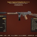Vampire's Submachine Gun (+25% Weapon Speed, +15% Reload Speed)