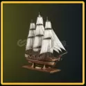 Leviathan's Crown Ship Model