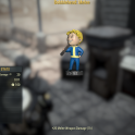 Bobblehead: Melee (+20% Melee Weapon Damage (1h) [1000]