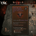 Diablo 4: Season 15 - Season of Hell's Legacy - 1 Unit = 1 Crux of the False Prophet