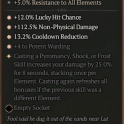 S9-4GA TAL RASHA'S IRIDESCENT LOOP + MAX ASPECT