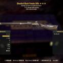 Bloodied Black Powder Rifle (+25% damage WA, 90% reduced weight)