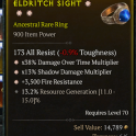3GA Ring GA Damage Over Time Multiplier GA Shadow Damage Multiplier GA Fire Resistance 13.2% resourc